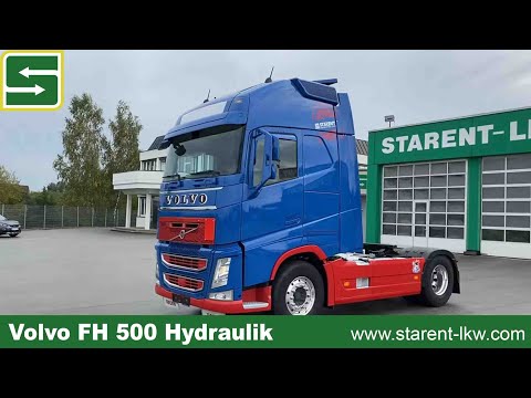 Volvo FH 500, Hydraulikanlage, I-Park-Cool, ALU-Felgen, www.starent-lkw.com