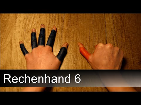 Rechenhand 6 - Spielerisch Zahlen zerlegen