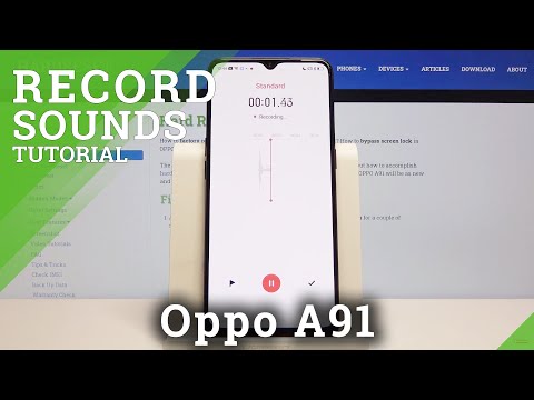 How to Use Sound Recorder in OPPO A91 – Voice Catcher
