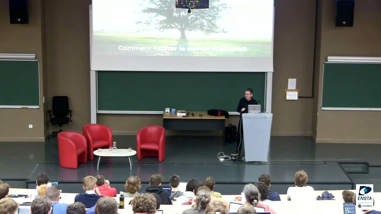 Conférence d'Olivier Hamant : "Monde en polycrise : les nouveaux ingénieurs de la robustesse"