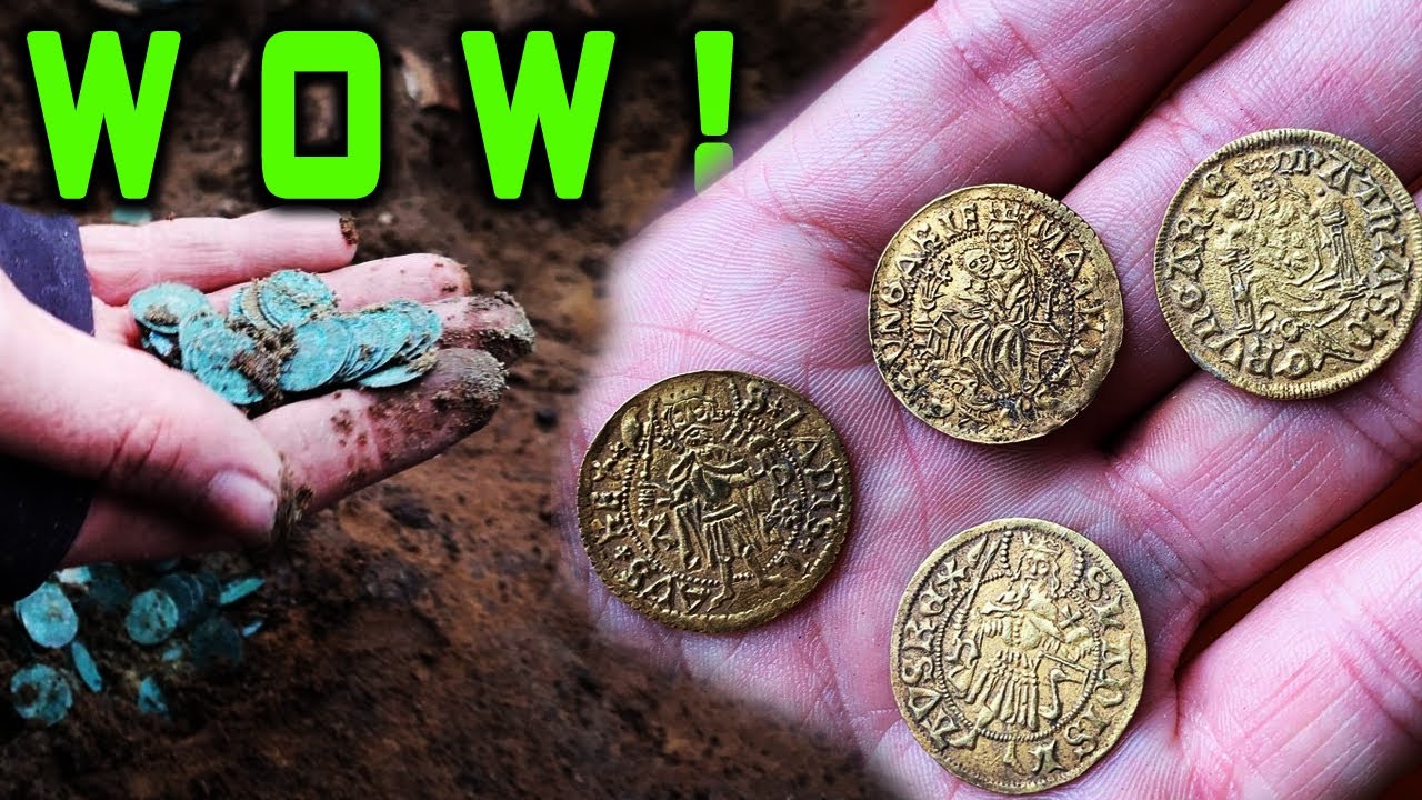 Thousands Of Medieval Silver & Gold Coins Found Buried!  We Know Why!