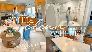 DEEP CLEANING + ORGANIZING OUR ENTIRE HOUSE! *extreme spring cleaning motivation*