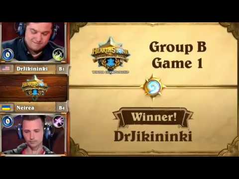 Hearthstone Winter Championship -DrJikininki & Neirea 23.03.17 -1