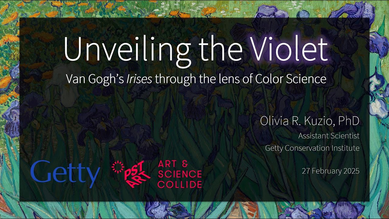 Unveiling the Violet: Van Gogh's Irises Through the Lens of Color Science