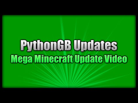 EPIC Minecraft Mega Updates - PythonGB's Mind-Bending Transition!