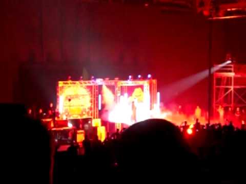 The Undertaker entrance Birmingham England 22/04/2009 WWE ECW