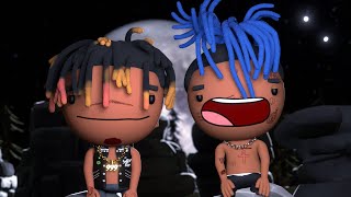 JUICE_WRLD, XXXTENTACION - Moonlight , Run (Animated Music Video) (Prod. by Jaden&#39;s Mind)