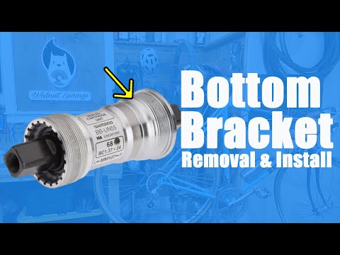 How to Remove and Install a Bottom Bracket - Threaded Cartridge