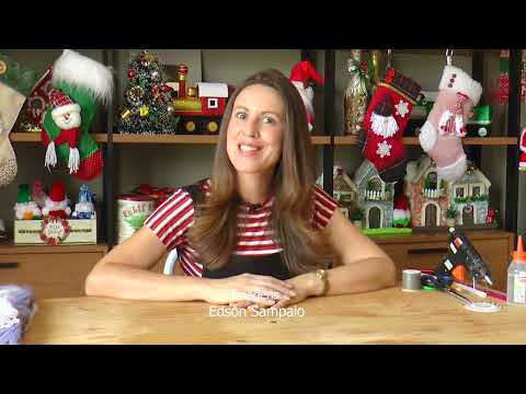 Bota Natalina em Feltro - Especial de Natal 2022  - Faça você mesmo / DIY Bota Papai Noel