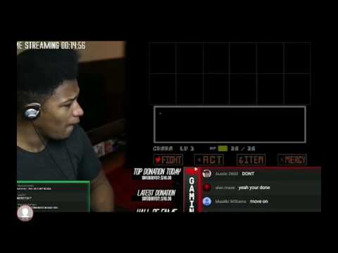 Etika's Reaction to "Nobody Came..."| Etika Plays Undertale Genocide (Volume Warning)