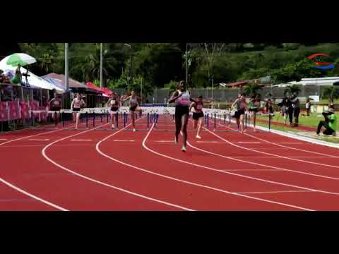 Nuevo Récord Nacional 100 m Vallas U18 FEM -  Rihana Mora Saint Riel  Récord JDN 2026