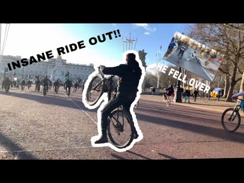 INSANE RIDE OUT TAKES OVER THE LONDON ROADS!! *CLOSE CALLS*