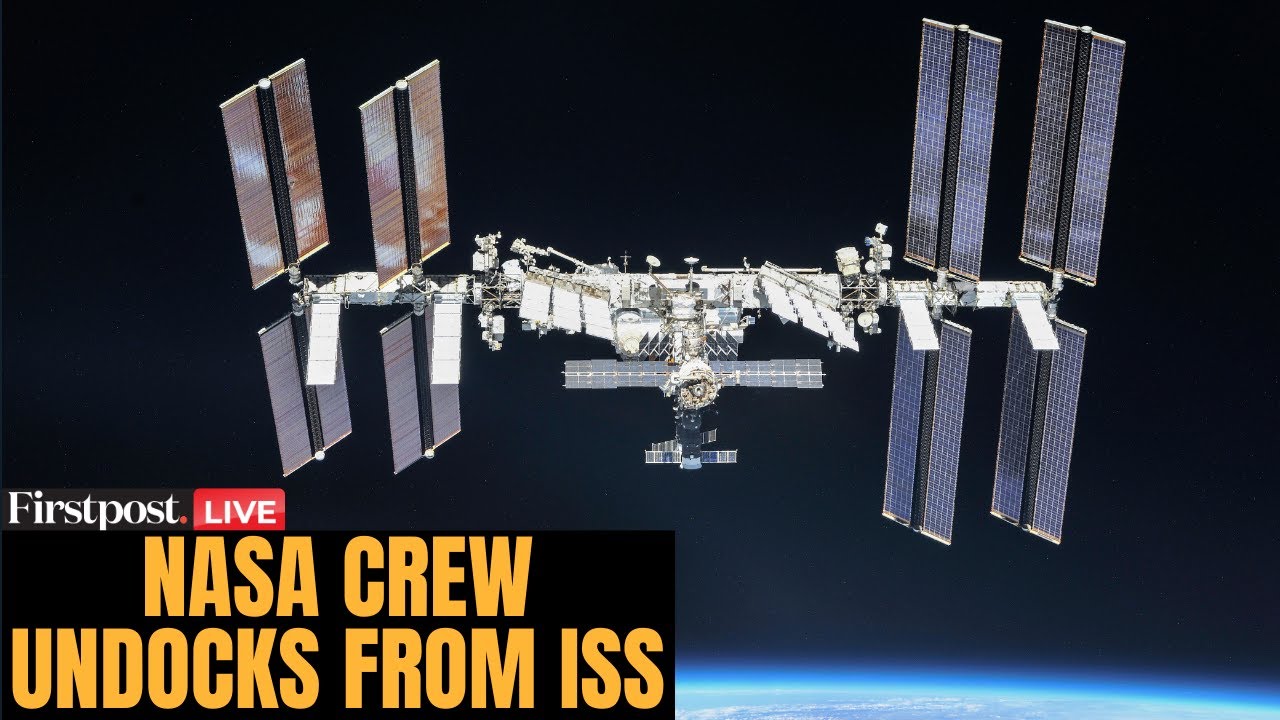 LIVE: NASA’s Jonny Kim And Russian Cosmonauts Undock From ISS For Return To Earth | N18G