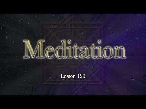 Lesson 199,  I am not a body. I am free.  #meditation #acim