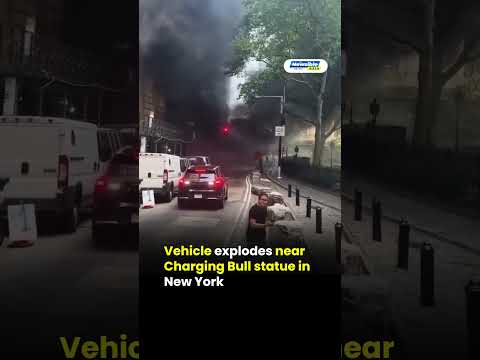 Vehicle Explosion Near NYC’s Charging Bull Sparks Panic in Wall Street Area