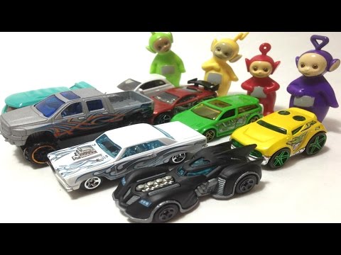 Teletubbies with Cars  سيارات أطفال تيليتابيز بالعربية  10 سيارات