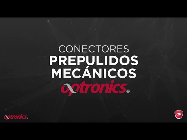 Conectores prepulidos mecánicos optronics