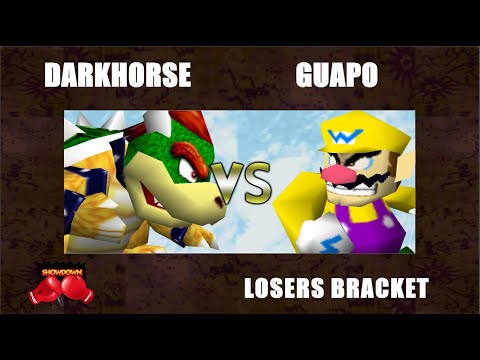 RNS6 Losers Bracket - Darkhorse (Bowser, Ganondorf) Vs. Guapo (Wario) Smash Remix - SSB64