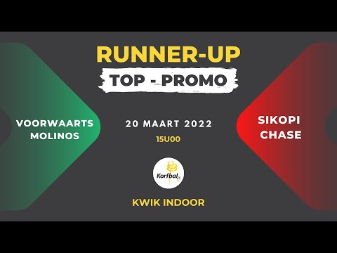 LIVESTREAM | Runner-up Topleague - Promoleague:  Voorwaarts/Molinos - Sikopi/Chase
