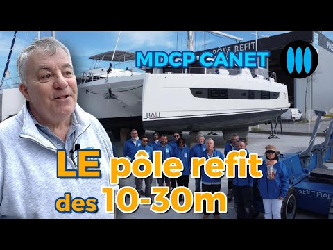 MDCP Canet en Roussillon - LE pôle Refit des bateaux de 10-30m en Méditerranée