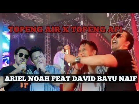 Ketika David Bayu Beri Kejutan Noah  - Medley Air Dan Api  Topeng