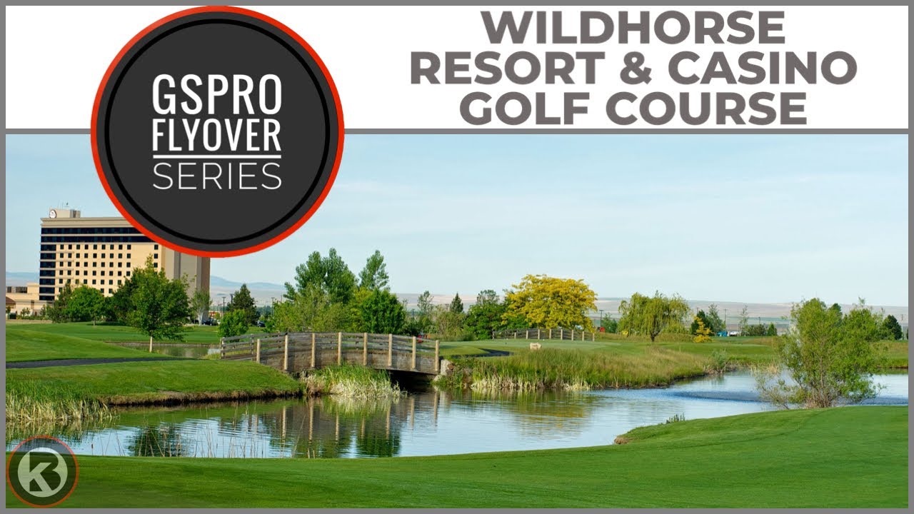 Watch Wildhorse Resort and Casino Golf Course flyover on YouTube