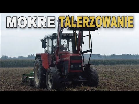 🔥Mokre talerzowanie 2022✔ || ZETOR 9245 & BOMET✔