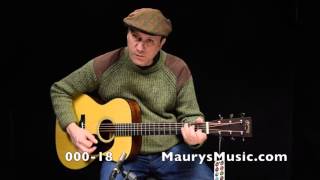 Video thumbnail for Spoon Phillips compares the Martin 000-17SM, 000-17 and 000-18 at MaurysMusic.com by Maury's Music