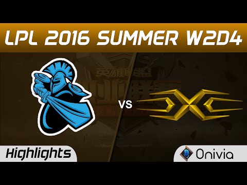 NB vs SS Highlights Game 1 Tencent LPL Summer 2016 W2D4 NewBee vs Snake
