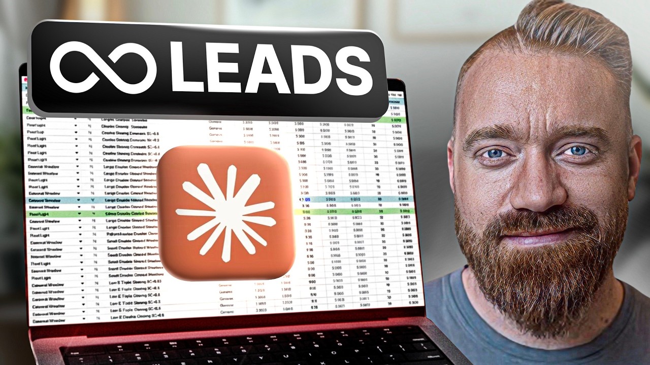 Video thumbnail for How I Get Unlimited Leads Using Claude Code (For Cold Email)
