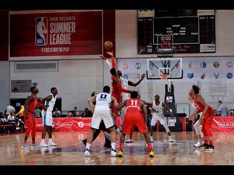 The Toronto Raptors Advance To The MGM Resorts Summer League In Thrilling Fashion vs The Hornets