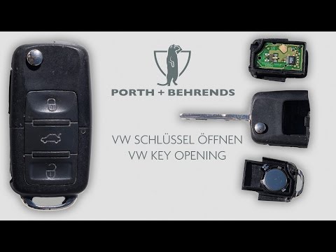 VW SCHLÜSSEL ÖFFNEN/VW KEY OPENING