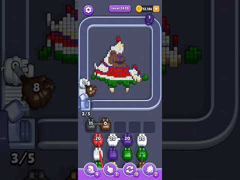 Pixel Flow Level 2420 Walkthrough