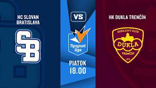 Hokej - Tipsport liga: HC Slovan Bratislava - HK Dukla Trenčín (27.2.2026 o 18:00 na JOJ ŠPORT)