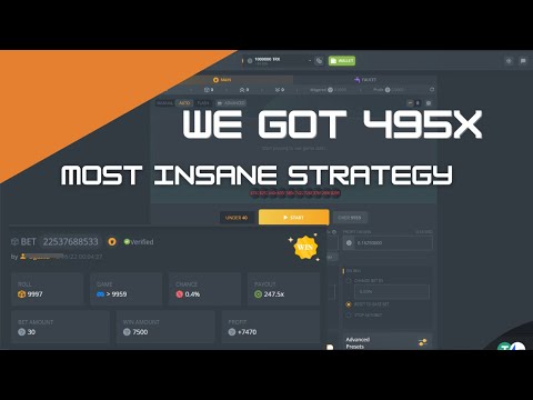 WE GOT 495X ON DUCKDICE || MOST INSANE STRATEGY %100 PROFIT (DUCKDICE)
