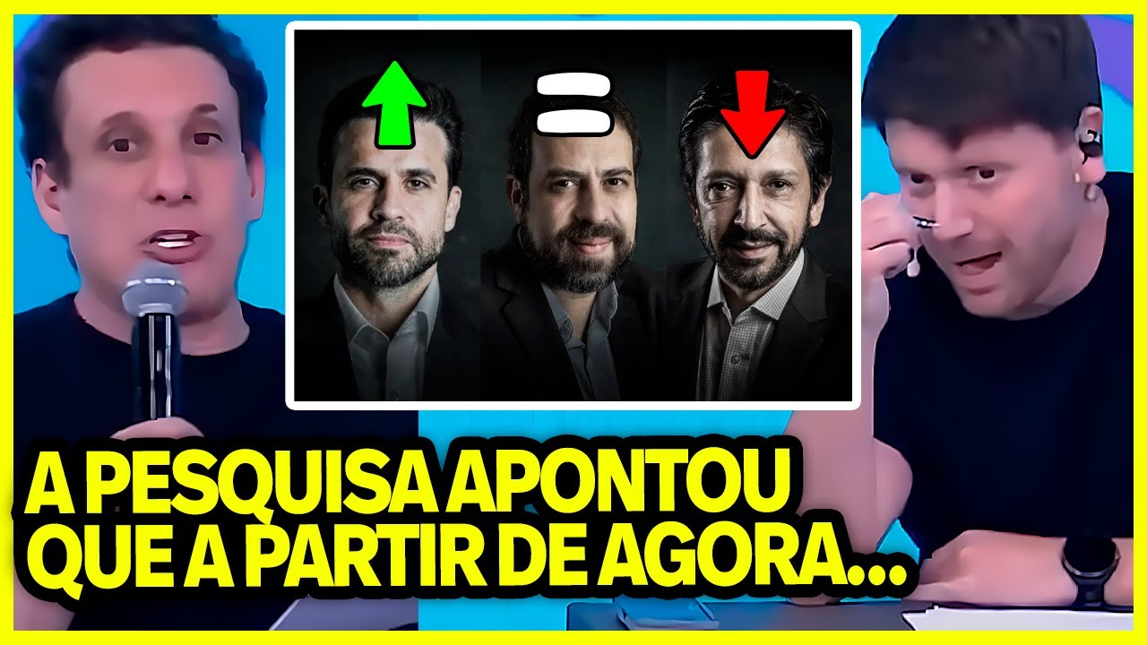 PÂNICO REAGE A MUDANÇA NA NOVA PESQUISA PARA PREFEITURA DE SÃO PAULO