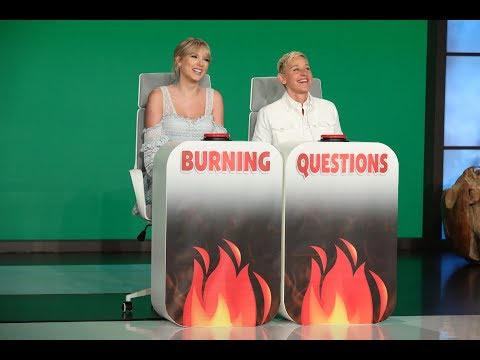 Taylor Swift Answers Ellen's 'Burning Questions'