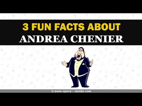 3 fun facts about Andrea Chenier by Umbeto Giordano