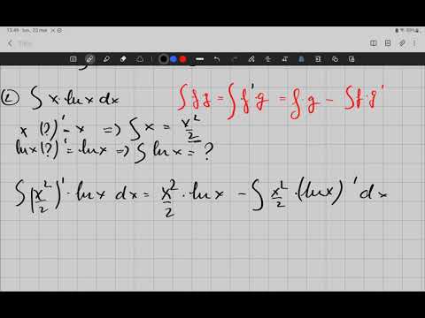 Gandesti integrarea prin parti gresit