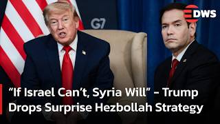 “Let Syria Handle Hezbollah” — Trump Discusses Regional Security With Emir Of Qatar | AC1F