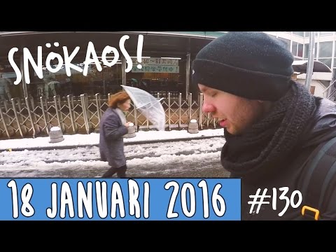 SNÖKAOS I TOKYO!