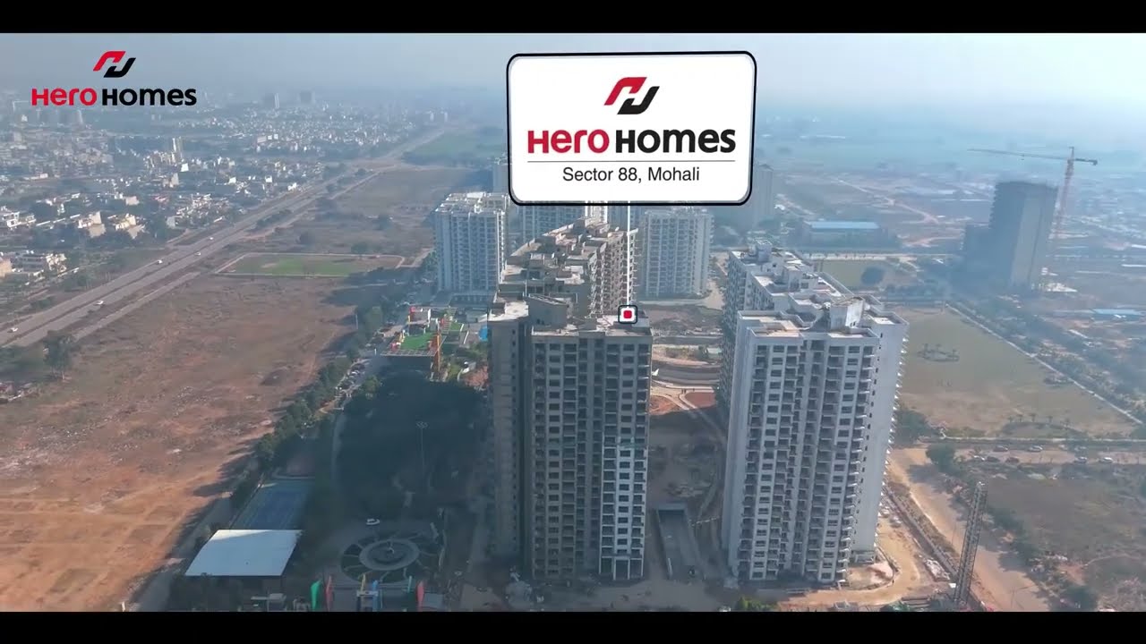 HERO HOMES MOHALI PROJECT WALKTHROUGH Video Thumbnail