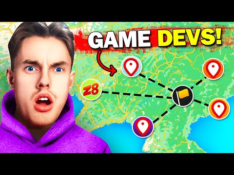 Geoguessr Pro VS Geoguessr Developers (1 vs 10)