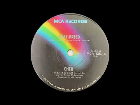 1973: Cher - Half-Breed - stereo 45