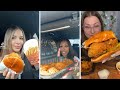 POPEYES NEW PICKLE MENU MUKBANG TIKTOK COMPILATION