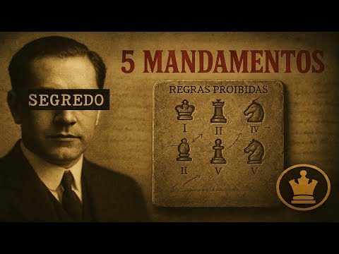 As 5 regras OCULTAS do Capablanca que SIMPLIFICAM o xadrez