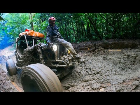 A Trilha das Trilhas 90/120 Parte 02 - Cupim de Ferro 4x4 Willys F75 Toyota Troller