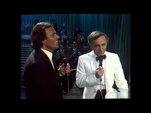 Julio Iglesias Charles Aznavour - Venecia sin ti en español y francés