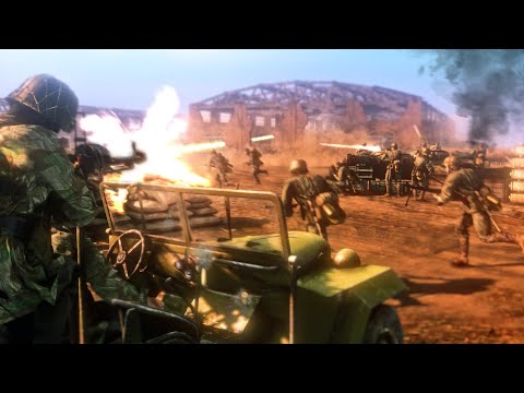 1946 WW2 - Massive GERMAN Retreat from SOVIET Onslaught [Gates of Hell WW2 RTS]