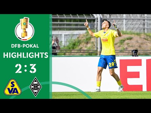 Surprise closely missed | SV Atlas Delmenhorst vs. Borussia M'gladbach 2-3 | Highlights | DFB-Pokal